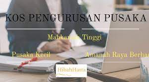 Jika pusaka bernilai kurang rm2,000,000, ia mestilah tidak mempunyai sebarang harta tidak alih; Kos Pengurusan Harta Pusaka Di Pusaka Kecil Mahkamah Tinggi Dan Amanah Raya Hibah Harta