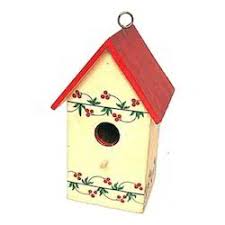 Bird house from a natural log. Wooden Bird House At Best Price In India