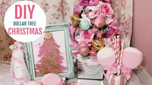 Christmas décor in soft pastels is very sweet; 6 Diy Dollar Tree Christmas Crafts Pastel Sugarplum Holiday Youtube