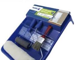 Imagem de Rolo 18 cm Kit para Pintura 5 Peças Tigre