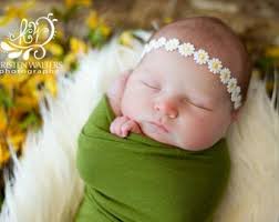 Daisy Headband-newborn, Babies,spring, Easter, Photo Prop