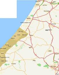 Satellite image of ashqelon, israel and near destinations. Sderot Maps Sderot Media Center