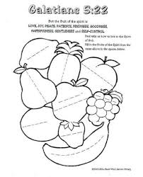 Fruit Of The Spirit Worksheet Holy Spirit Craft Fruit Of The Spirit Sunday School