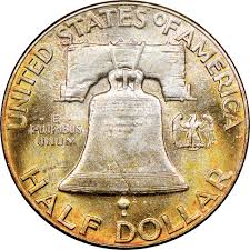1949 50c Ms Franklin Half Dollars Ngc