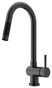 Top 7 black kitchen faucets. Vigo Gramercy Pull Down Kitchen Faucet Contemporary Kitchen Faucets By Vigo Houzz