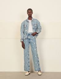 Check spelling or type a new query. Bestickte Jeans Aus Bio Baumwolle Sfpje00341 Jeans Sandro Paris