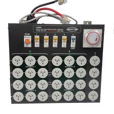 How many styles of grow light kits are there? 24 Outlet Timer 3 Phase Grow Room
