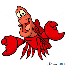 How To Draw Sebastian, Mermaids