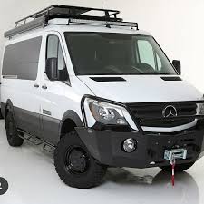 Exclusive Outfitters Rigs With Aluminess Gear In The Studio And Out In The Wild Aluminess Roofrack Ladd Sprinter Van Mercedes Benz Vans Mercedes Van