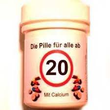 Geschenke 20 Geburtstag Die Pille Fur Alle Ab 20