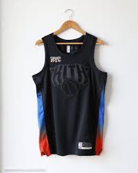 Kobe bryant #24 los angeles lakers city edition black jersey with love path. The Knicks City Edition Jersey Is Getting A Kith Makeover Via Ronniefieg Nyknicks