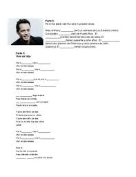 Check spelling or type a new query. Vivir Mi Vida Marc Anthony Lyrics And Activity By La Maestra Loca De Espanol