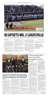 Thursday May 18 2017 By Indiana Daily Student Idsnews