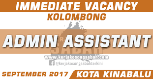 Dan semestinya pasti, kerja kosong di singapura untuk rakyat. Kerja Kosong Sabah September 2017 Admin Assistant Jawatan Kosong Terkini Negeri Sabah