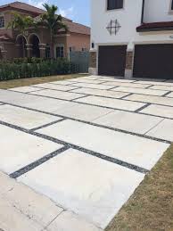 Concrete Pads For Driveway Cricket Pavers Stone Patio Designs Driveway Design House Fence Design