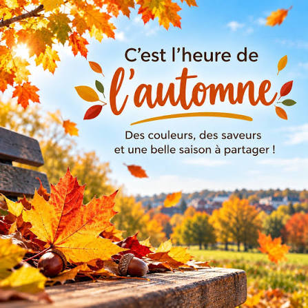 🍂 C'est l'automne, encore une belle saison à partager ! 🍁✨