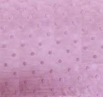 Organza Velvet Flock Polka Dots Fabrics 60" Wide Sold by The Yard (Bubble  Gum Pink White)