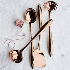 Black And Gold Kitchen Utensils Copper Ladle Rose Gold Kitchen Gold Kitchen Copper