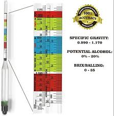 Us 7 22 5 Off New Arrival 3 Scale Hydrometer For Home Brew Wine Beer Cider Alcohol Testing Triple Scale Hydrometer High Quality In Beer Brewing