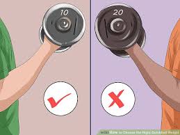 How To Choose The Right Dumbbell Weight 10 Steps With