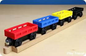 Wooden Train Freight Cars The Play Trains Ultimate Wooden Train Guide Wooden Train Wood Train Track Toy