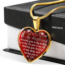And perfect for that #girlboss who's about to take over the world. To My Girlfriend Valentine S Day Gift Christmas Gift Gift For Girlfriend Heart Charm For Girlfriend Birthday Gift For Girlfriend To My Love Best Gift For