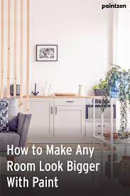 How To Make Any Room Look Bigger With Paint Room Making Room Small Spaces