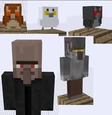 Ideas For New Minecraft Mobs Owls And Different Skins For Villagers Minecraft Mobs Minecraft Mods Minecraft