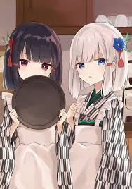 Waitresses Riviere To Inori No Kuni Majo No Tabitabi Anime Kawaii Anime Anime Maid