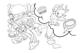 516 x 719 jpeg 51 кб. Online Coloring Pages Beauty Coloring Mermaid Barbie In A Beauty Salon Barbie
