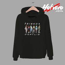 Shop the latest stranger things hoodie deals on aliexpress. Stranger Things Friends Don T Lie Hoodie Streetwear By Hotvero