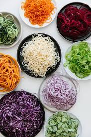Zucchini is just the tip of the iceberg when it comes to the world of spiralizing. Spiralizer Beginner S Guide 10 Vegetables To Spiralize Spiralizer Recipes Downshiftology