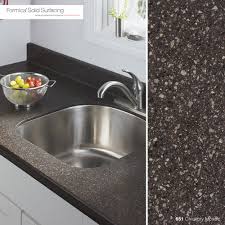 Made from nonporous acrylic, solid surface countertops are easy to clean and resist stains and bacteria. Formica Solid Surface Product Details Solid Surface Countertops Countertops Inexpensive Kitchen Countertops