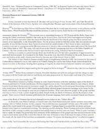 Arnold K. Garr, “Mormon Pioneers in Communist Estonia, 1989–90,” in  Regional Studies in Latter-day Saint Church History: E