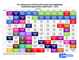 Ten Leading Causes Of Death And Injury Pdfs Injury Center Cdc