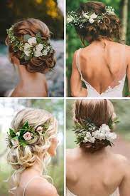 Epingle Par Vogued Me Sur Inspiration Coiffure Cheveux Fleur Cheveux Mariage Chignon Mariage Mariage Vert