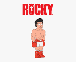 Rocky Balboa Boxing Familyguy Freetoedit Rocky Balboa Cartoon Hd Png Download Transparent Png Image Pngitem