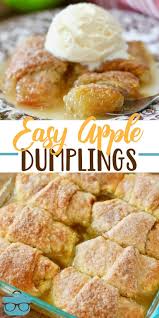 Easy Apple Dumplings Video Recipe Apple Dessert Recipes Easy Apple Dumplings Apple Dumplings