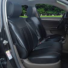 120901s Black2 Front Car Seat Cover Cushions Leather Like Vinyl Compatible To Dodge Charger Challenger Dart Jou Car Seats Leather Car Seat Covers Carseat Cover