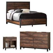 Industrial chic living rooms have a variety of options for sofas and sectionals. Industrial Bedroom Sets Free Shipping Over 35 Wayfair