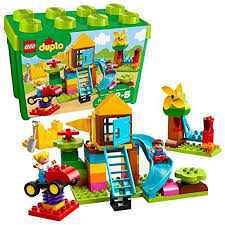 Lego Duplo Large Playground Brick Box 10864 Building Block 71 Piece Lego Duplo Lego Duplo Town Lego Duplo Sets