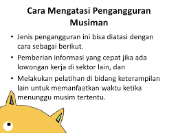 Pengangguran terbagi menjadi beberapa jenis. Jenis Jenis Pengangguran Dan Cara Mengatasinya