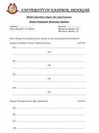 Model Question Paper For Ug 5th 6th Semester Batch 2015 Question Paper Model Question Paper This Or That Questions