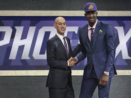 The wave is so real. Deandre Ayton Tabbed By Phoenix Suns With First Overall Pick In Nba Draft Nba The Guardian