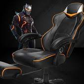 gaming chair with footrest black orange white fortnite gaming chair pc gaming chair gamer chair