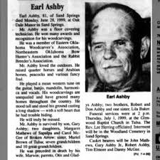 Obituary for Earl Ashby