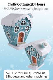 Download Chilly Cottage Christmas Svg Files Box Svg Winter Diy
