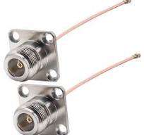 Amazon.com: N Type Female Coaxial Cables U.FL IPEX IPX to N Female RG178 N  Type 4 Hole Flange Panel Coax Cable for T mobile router Mimo external ...
