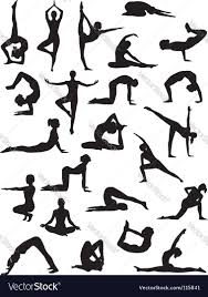 Yoga Poses Download A Free Preview Or High Quality Adobe Illustrator Ai Eps Pdf And High Resolution Jpeg Versions Drawing Body Poses Vector Images Poses