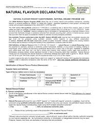 We offer a fixed rate for all our pest control and bug management services, with absolutely no hidden or unexpected costs. Natural Flavour Declaration Australian Certified Organic